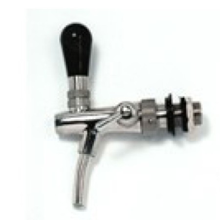 Tap for beer dispenser in stainless steel 304.001