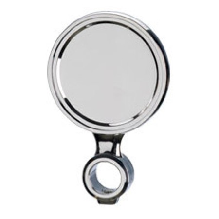 302 CHROMED ABS Plastic Medallion