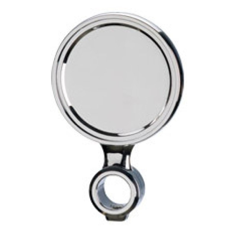 302 CHROMED ABS Plastic Medallion
