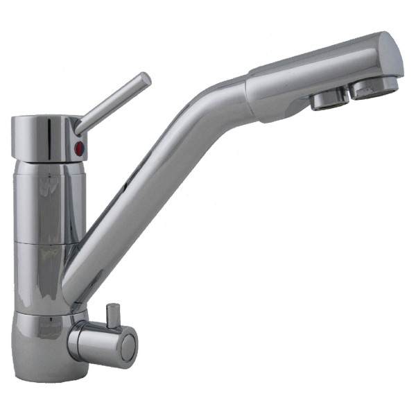 Rubinetto da cucina 3 vie Fluo 1041