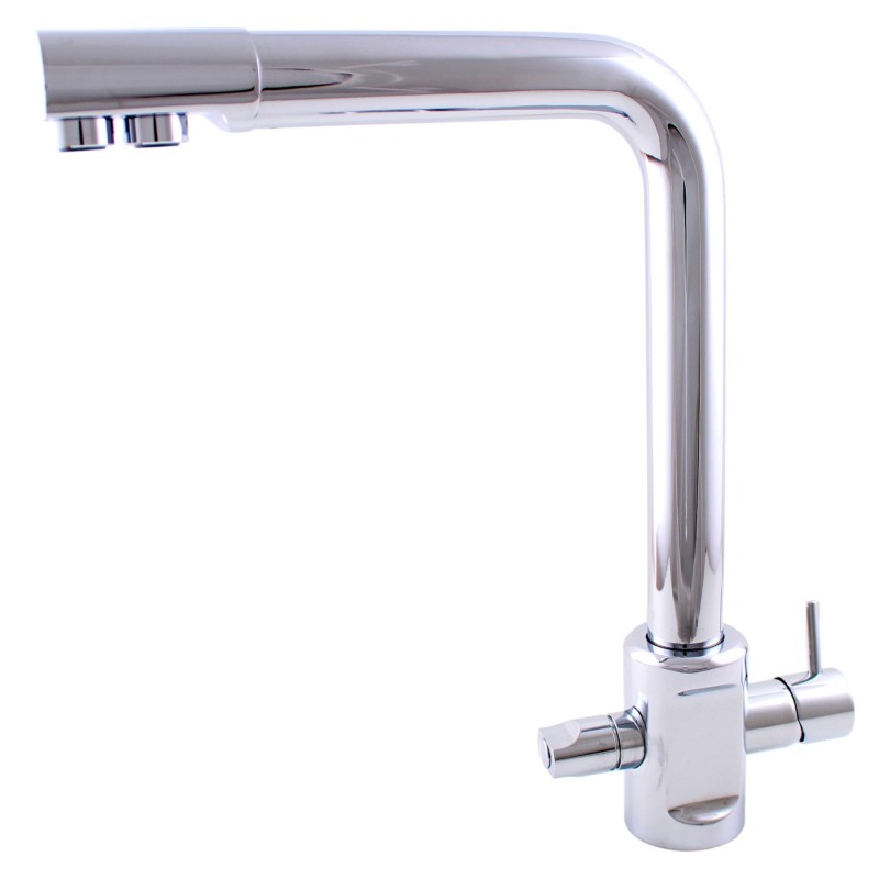 3 way kitchen tap IFM with high spout 776CA