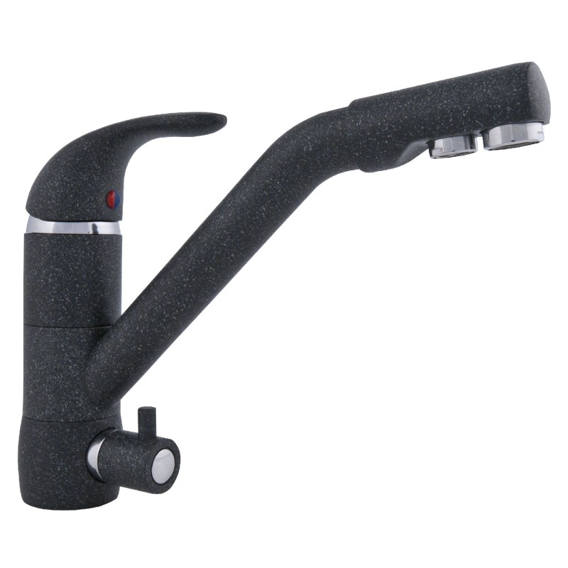 3 way kitchen tap Fluo 1040