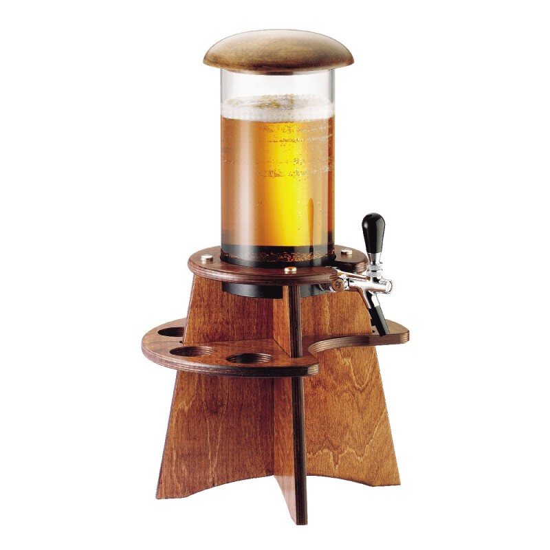 3 liter table beer dispenser with cabinet 1101